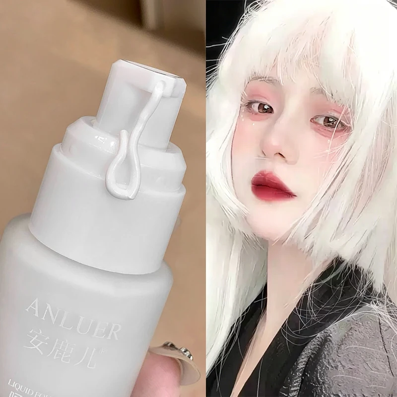 Cosplay Prop Primer - Matte White Liquid Foundation Makeup Waterproof