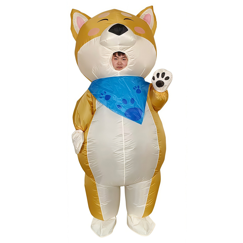 Wear A Scarf Yellow Dog Inflat - огляд і ціна Cosplay Prop Business