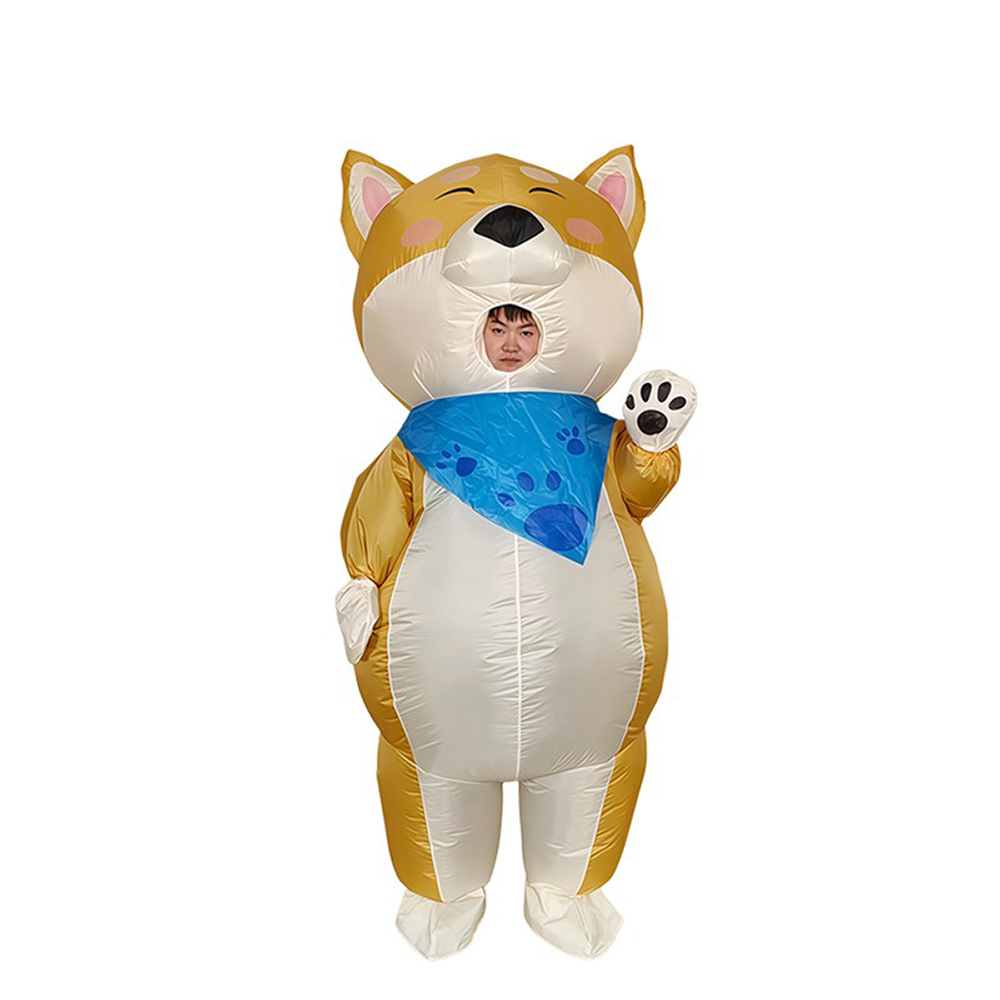 Wear A Scarf Yellow Dog Inflat - огляд і ціна Cosplay Prop Business