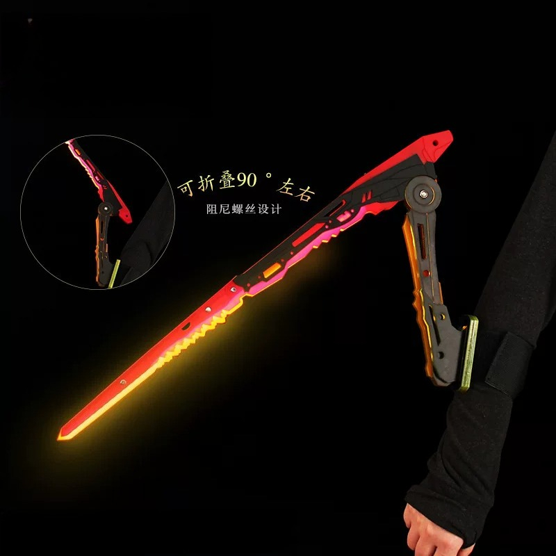 Anime Cyberpunk Katana Mantis  - огляд і ціна Cosplay Prop Knife