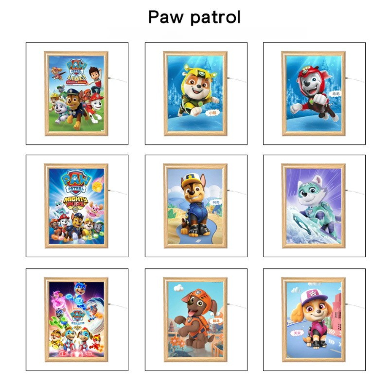 Paw Patrol Cartoon LED Night L - огляд і ціна Cosplay Prop Painting
