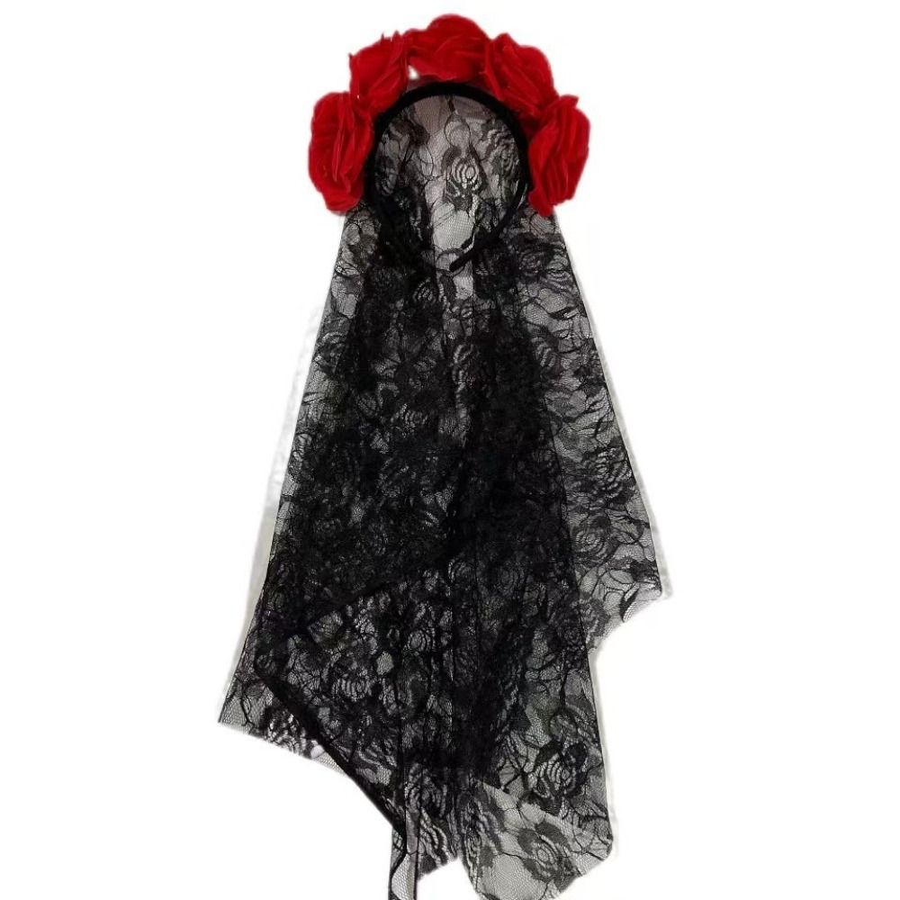 Lace Material Ghost Bride Head - огляд і ціна Cosplay Material For Prop