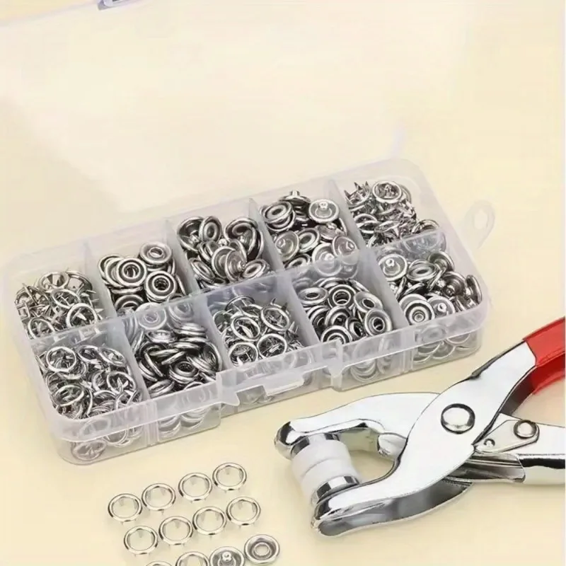 1 Set Eyelet Setter Puncher Ki - огляд і ціна Snap Plier Setter