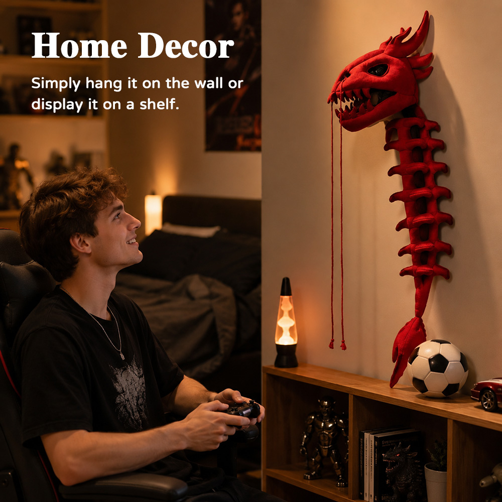 Dinosaur Skeleton Plush Headge - огляд і ціна Cosplay Prop Pattern