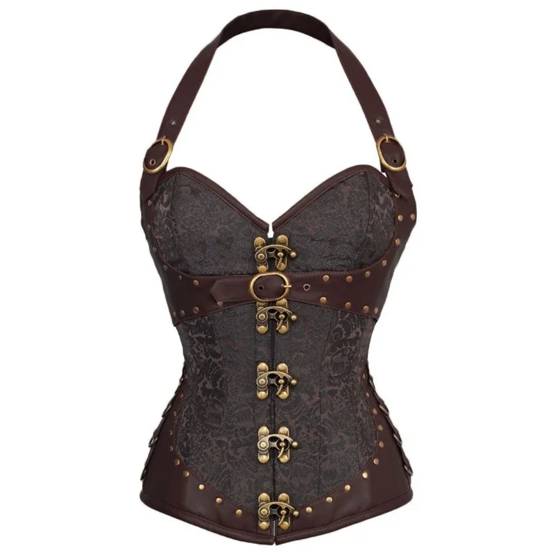 Steampunk Corset Top Steel Bon - огляд і ціна Boning Corset Steel