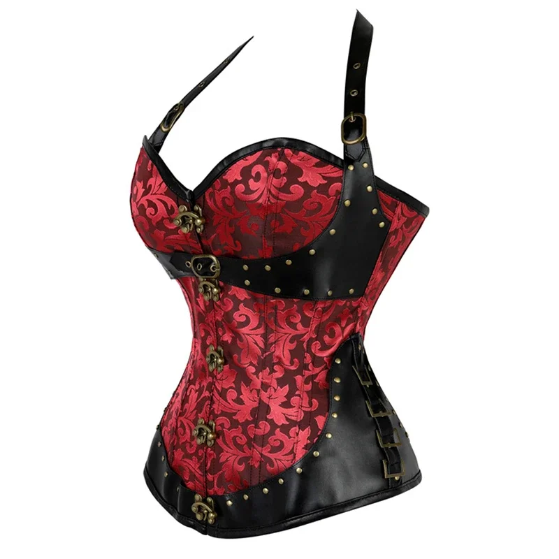 Steampunk Corset Top Steel Bon - огляд і ціна Boning Corset Steel
