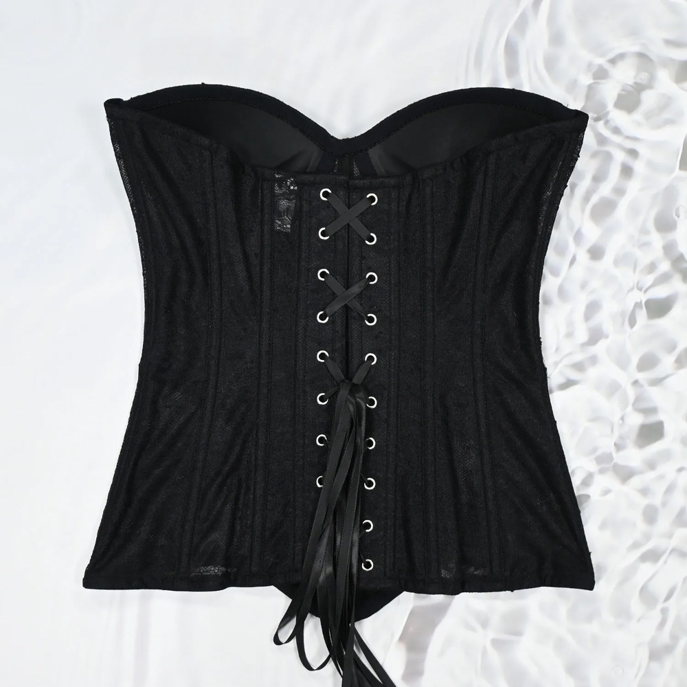 Women Mesh Corset Busiter Over - огляд і ціна Boning Corset Steel