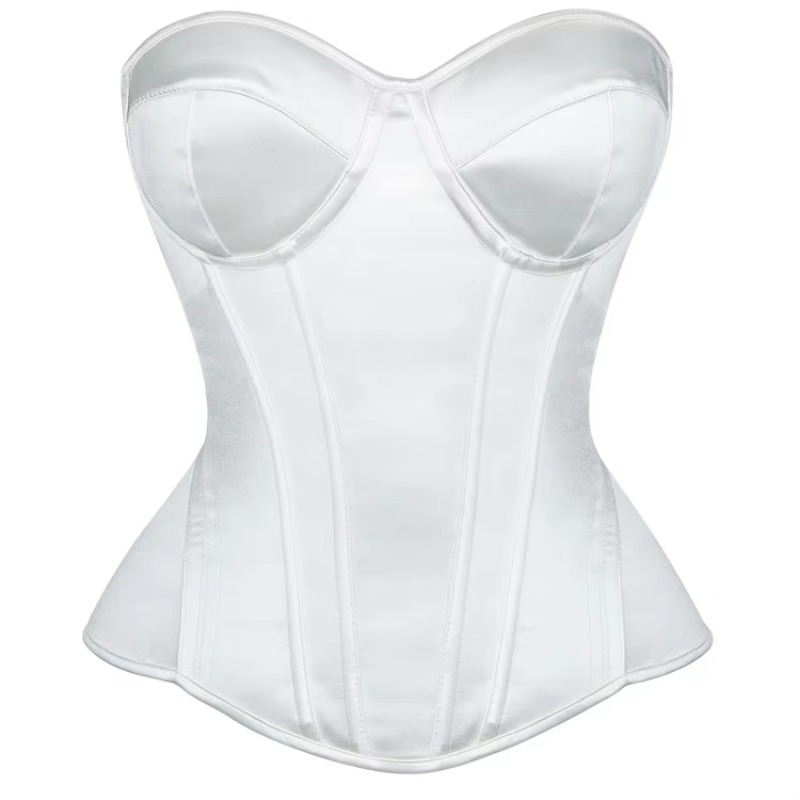 White Corset for Women Overbus - огляд і ціна Boning Corset Steel