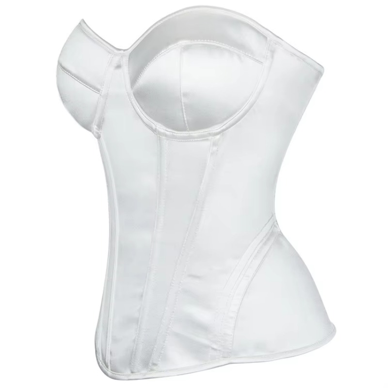 White Corset for Women Overbus - огляд і ціна Boning Corset Steel
