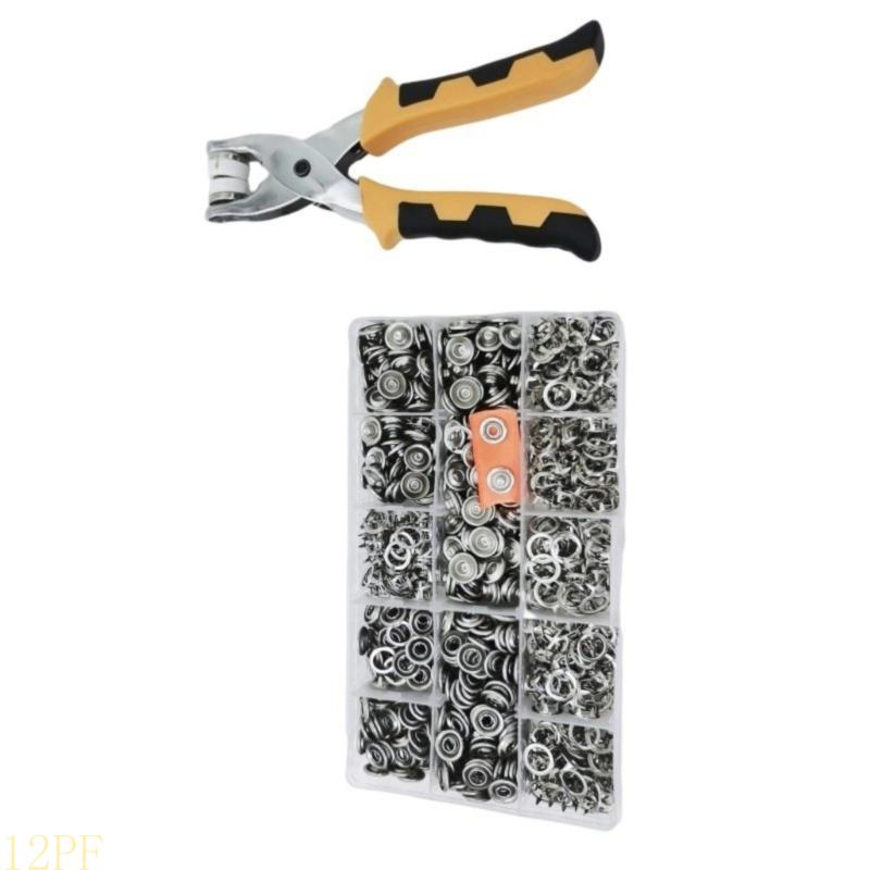 12PF 200set Metal With Fastene - огляд і ціна Snap Plier Setter