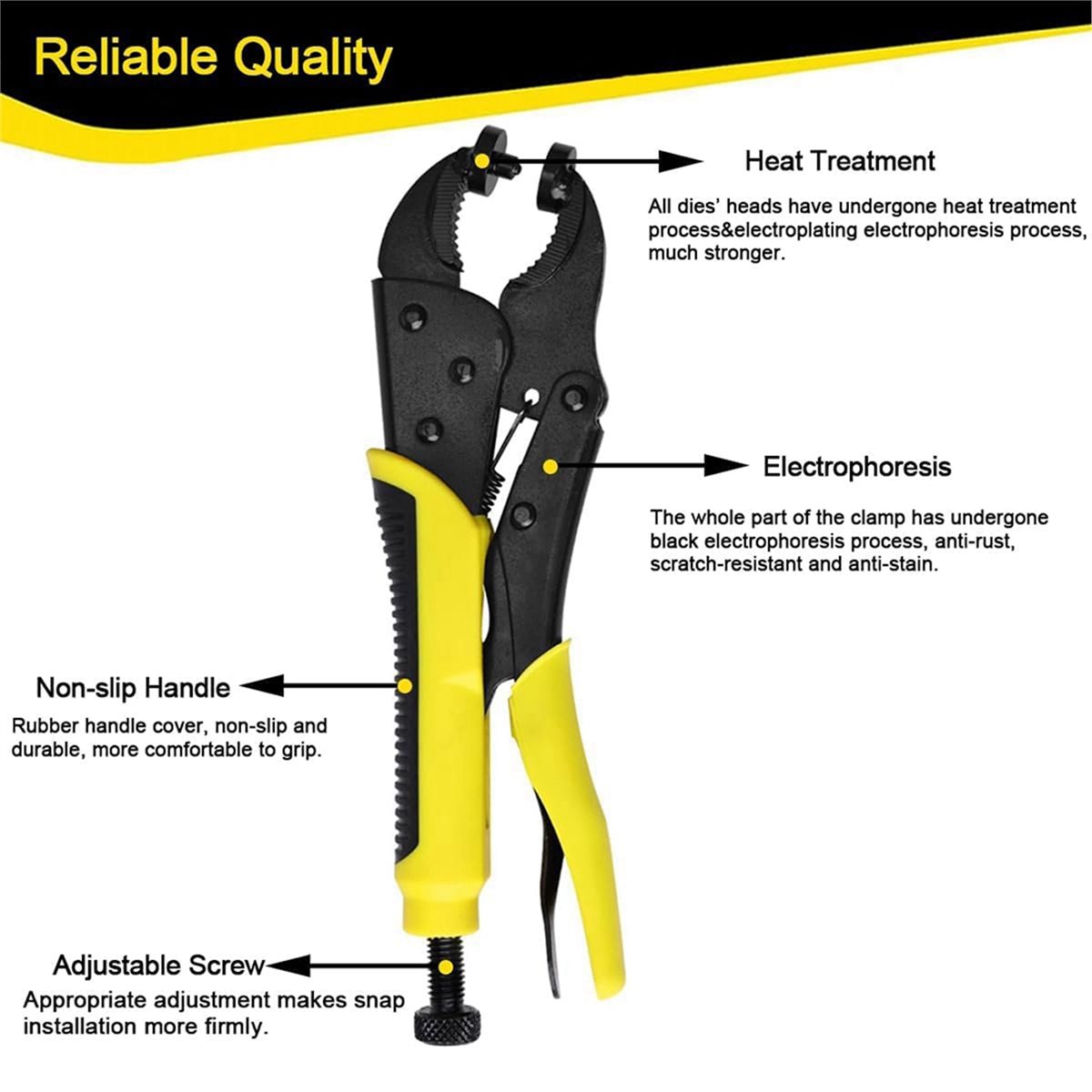 Heavy Duty Snap Fastener Tool  - огляд і ціна Snap Plier Setter