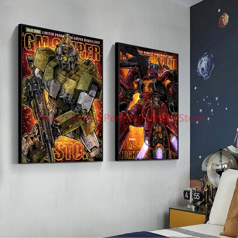 Retro Gundam Hanging Painting, - огляд і ціна Bandai Gundam Hg