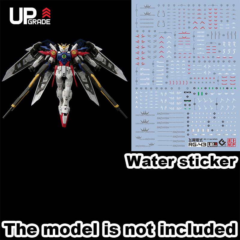 Hot EVO Decal RG43 for RG 1/14 - огляд і ціна Bandai Gundam Rg