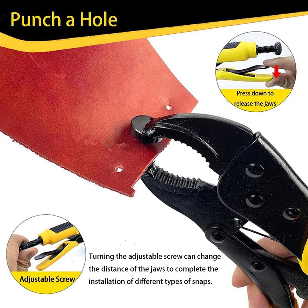 [Greatitem]Heavy Duty Snap Fas - огляд і ціна Snap Plier Setter