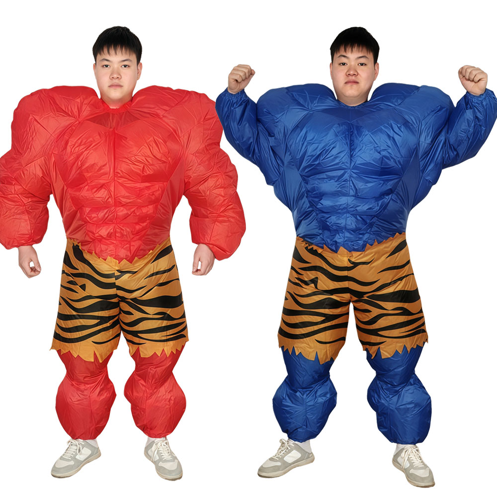 Halloween Blue Red Muscular Ma - огляд і ціна Cosplay Prop Business