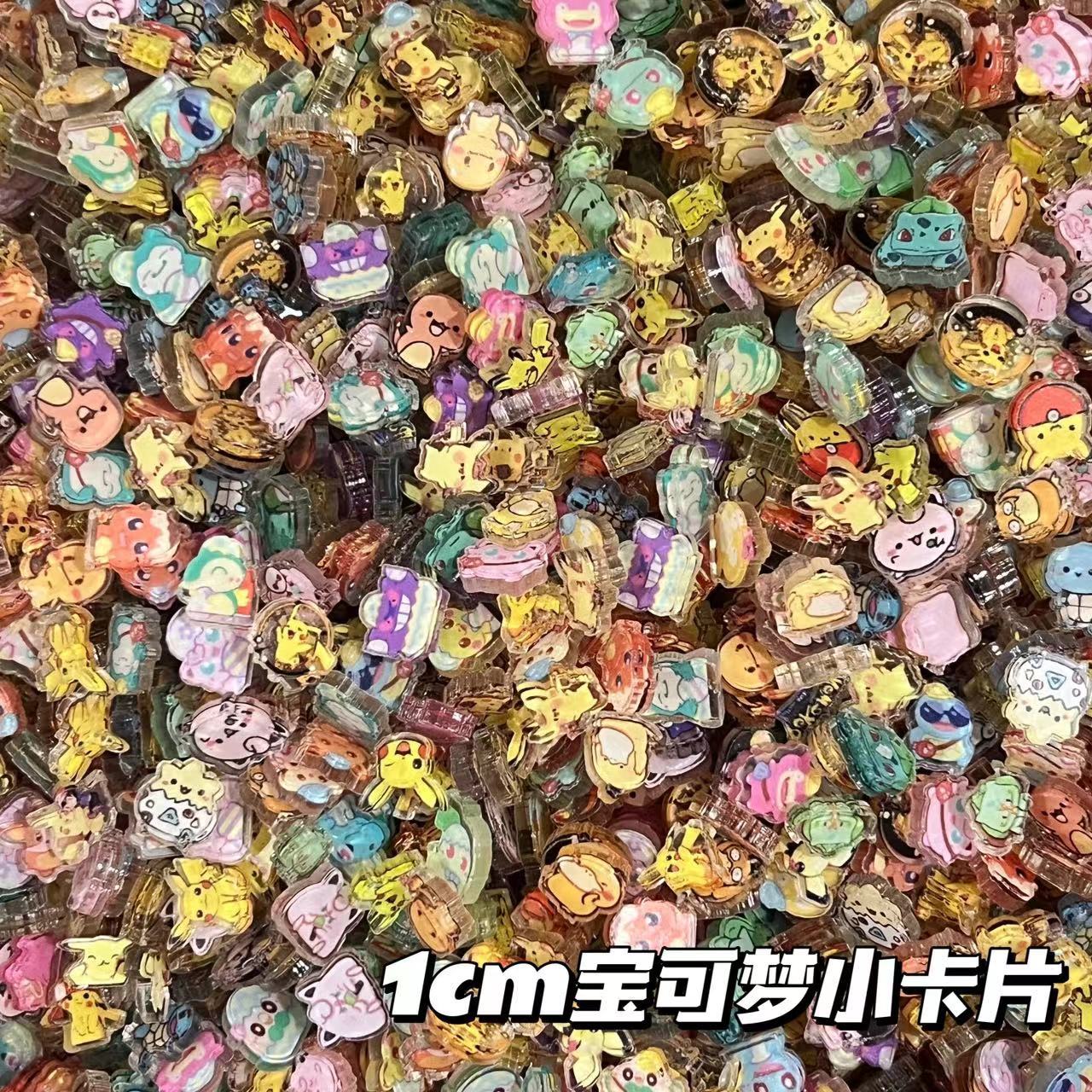 1cm 2cm Pokémon small acrylic  - огляд і ціна Cosplay Material For Prop