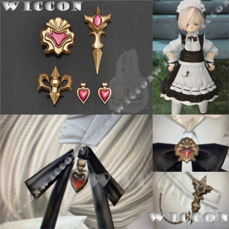 Classic Maid Uniform Accessori - огляд і ціна Cosplay Prop 3D Print