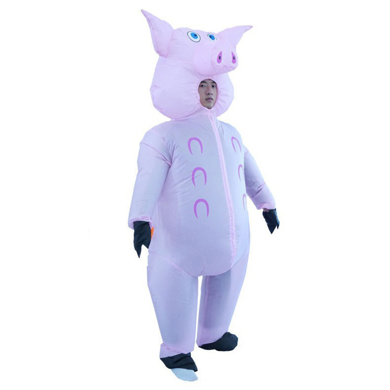 Pink Pig Inflatable Suit Busin - огляд і ціна Cosplay Prop Business