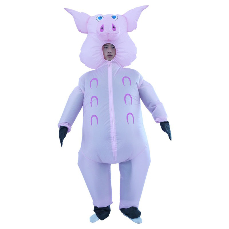 Pink Pig Inflatable Suit Busin - огляд і ціна Cosplay Prop Business