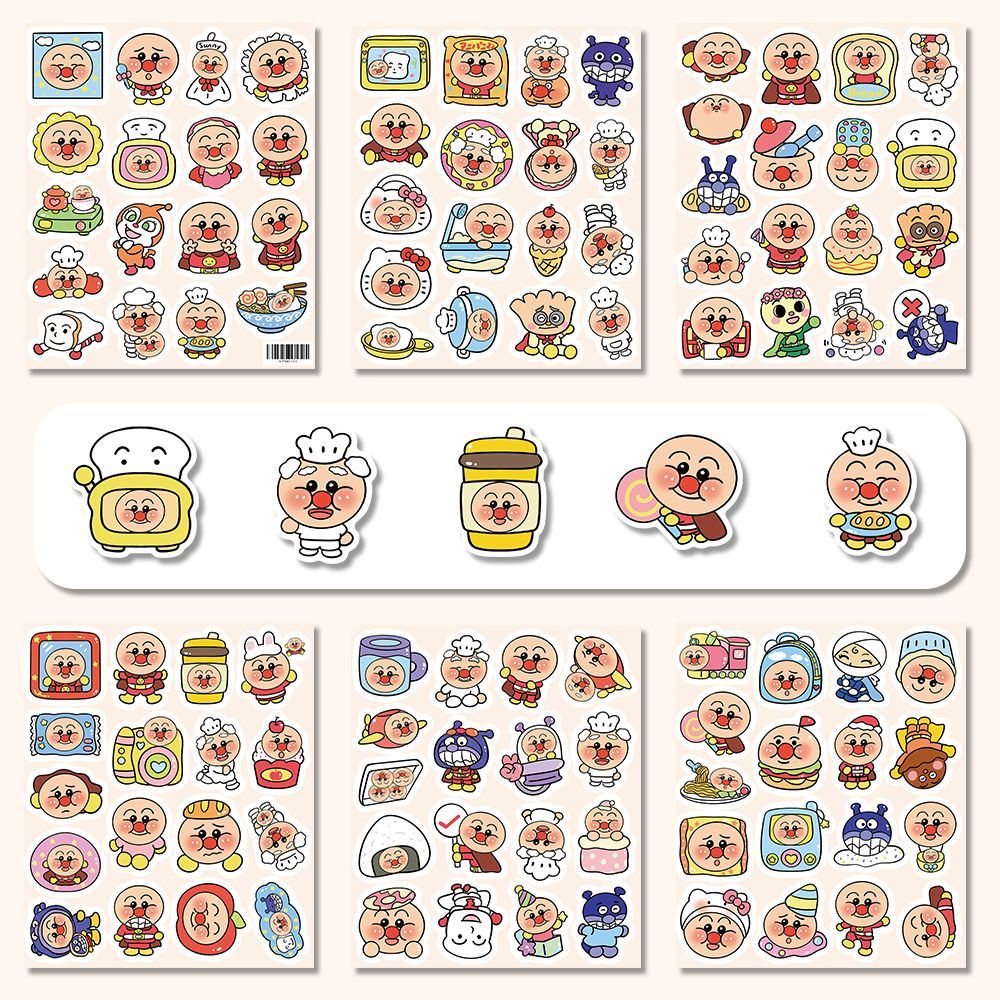 Cute cartoon sticker notebook  - огляд і ціна Cosplay Prop Painting