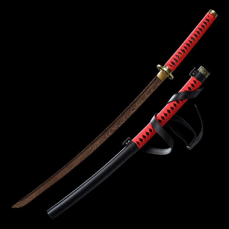 Wooden Katana With Strap Ninja - огляд і ціна Cosplay Material For Prop