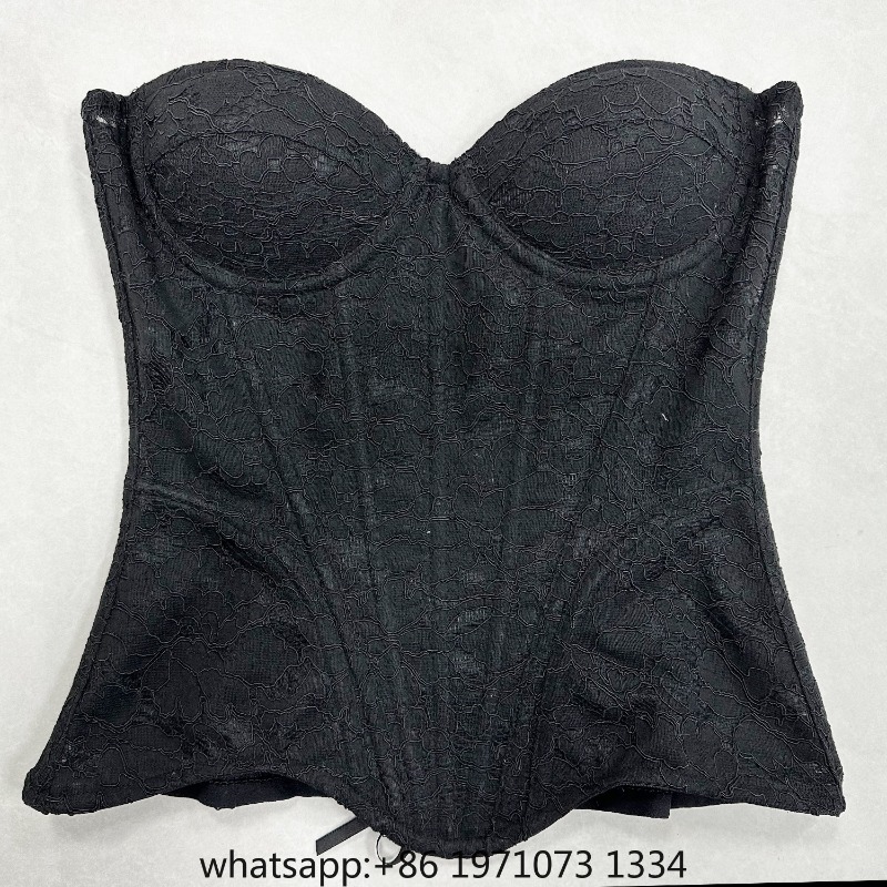 Women Lace Corset Bustier Over - огляд і ціна Boning Corset Steel