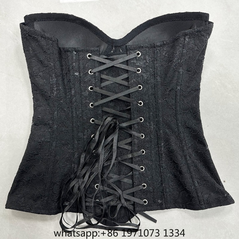 Women Lace Corset Bustier Over - огляд і ціна Boning Corset Steel