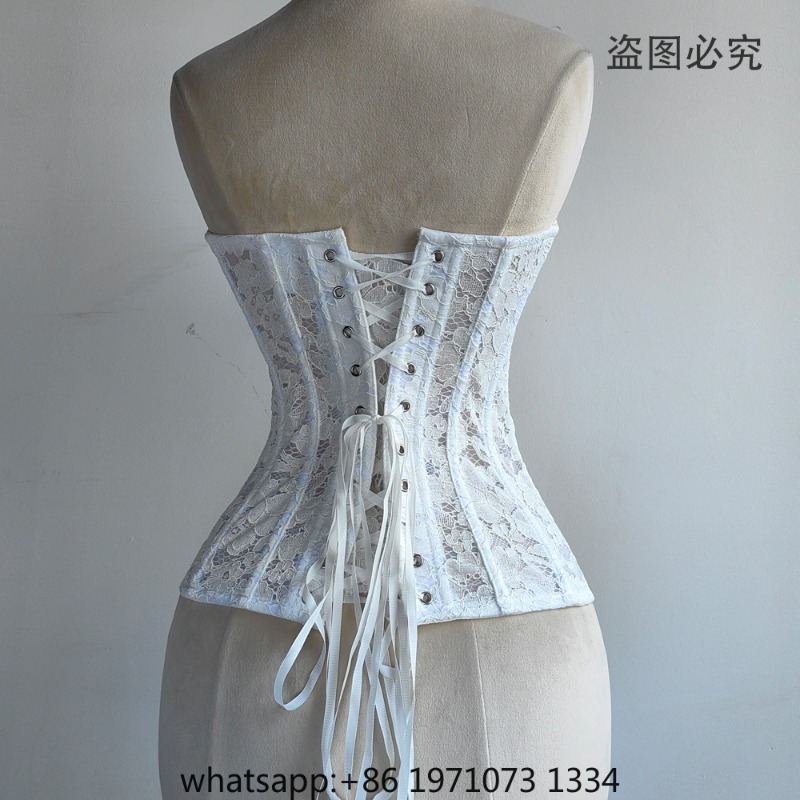 Women Lace Corset Bustier Over - огляд і ціна Boning Corset Steel